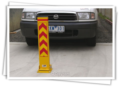 Fold Down Bollards