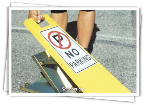 Parking space protectors