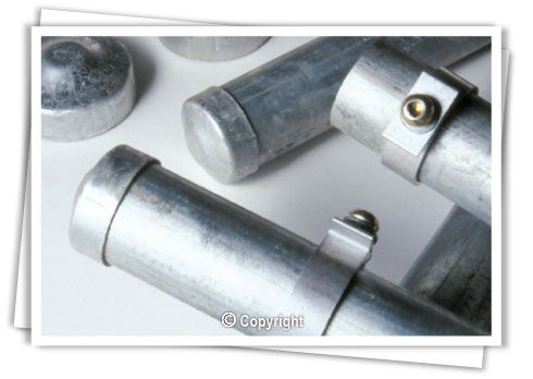 Galvanized Sign Posts